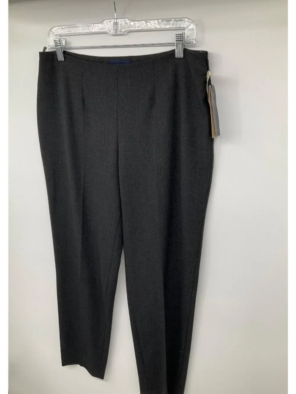 Piazza Sempione Audrey P315 Italian Stretch Cotton Slim‎ Pants 48 US 14 NEW GREY